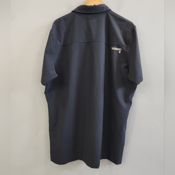 Nike Dri-Fit On Field Stanford Cardinal Embroidered Black Polo Shirt Men's XL - Picture 5 of 8